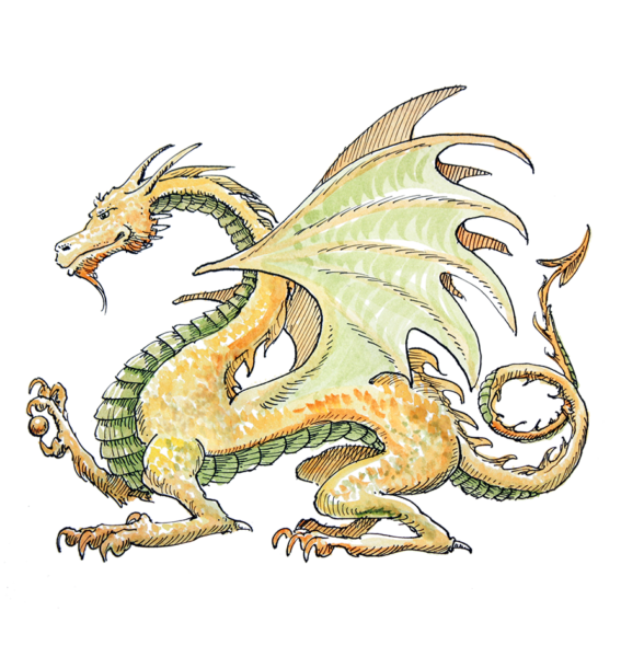 Dragon right Rachael Pruitt